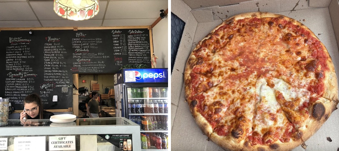 Napoli Pizza Menu